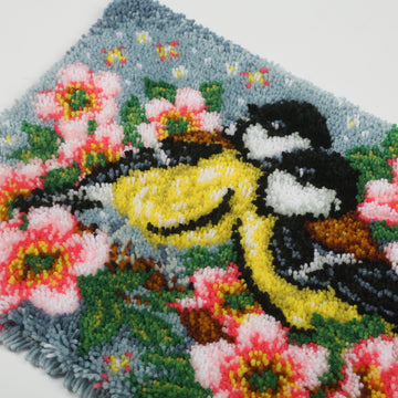 Craft Buddy Birds Rug Latch Hook Kit