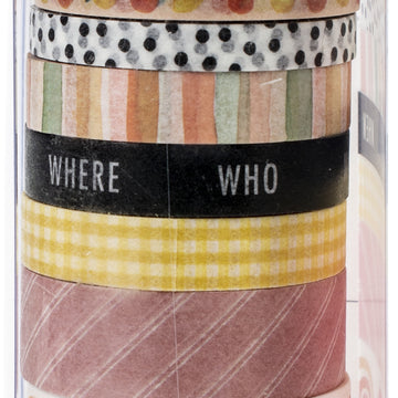 American Crafts Heidi Swapp Storyline Chapters Washi Tape Rolls 8/Pkg - 6 Yards Each