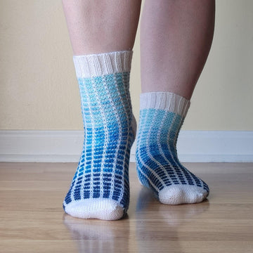 Stained Glass Rain Socks
