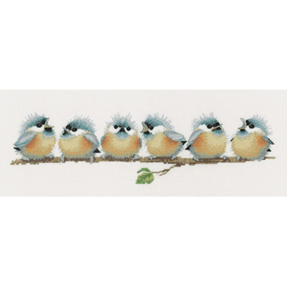 Heritage Chorus Line, 28 count Evenweave Cross Stitch Kit