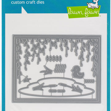 Lawn Fawn Lawn Cuts Custom Craft Die - Bayou Backdrop