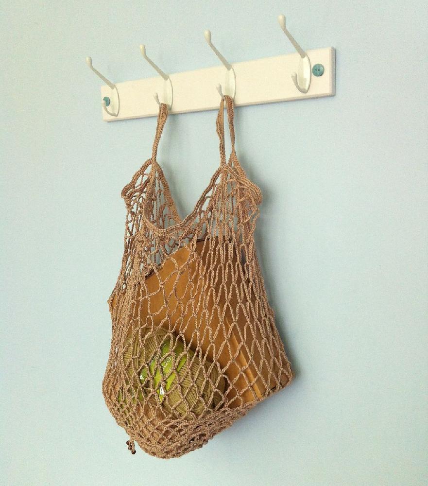 Vintage-style Pack-away Mesh Bag