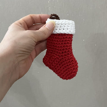 Christmas Stocking Decoration Crochet Pattern
