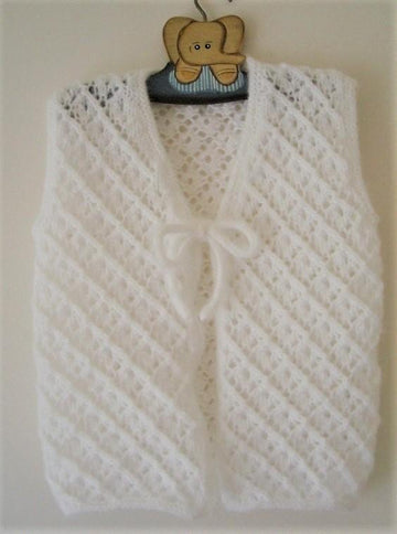 Paige - Child's lace cardigan or vest