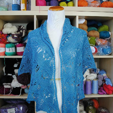 Butterfly Garden Lace Shawl