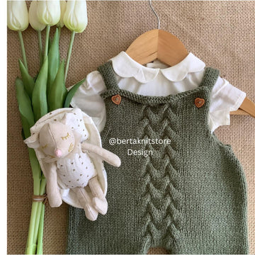 Sunflower Overalls Knitting Pattern