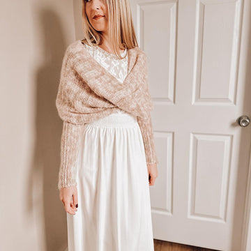 Cloudscape Sweater Scarf (Crochet)