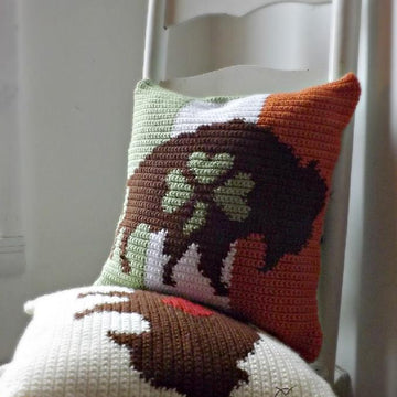 Buffalo Love Irish Pillow