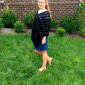 Dancing Shells Poncho