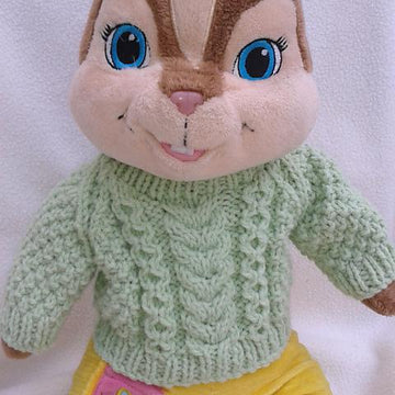 Teddy bear Aran Sweater