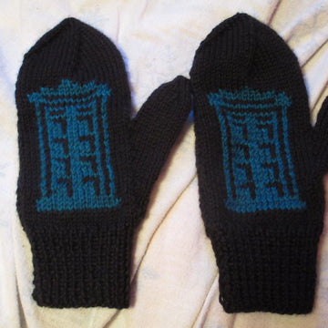 The Daleks Have the TARDIS Mittens for Men