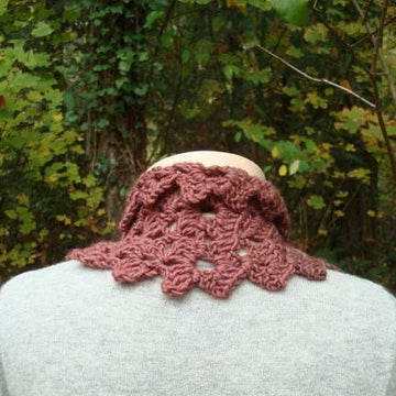 Lacy Keyhole Scarf - PA-330