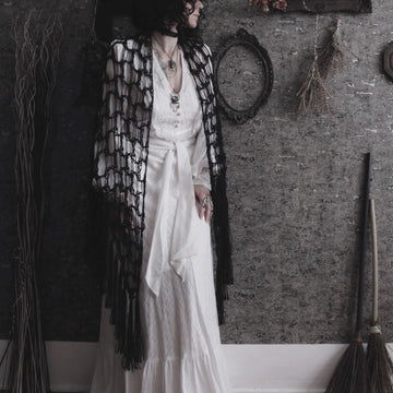 Widow's Web Shawl