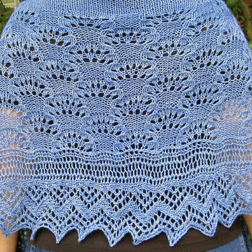 Pitlochry Long Wingspan Shawl