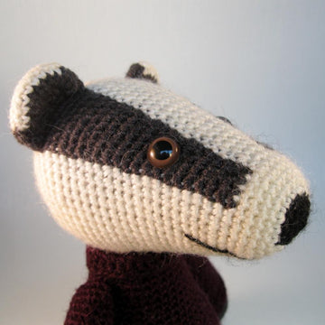 Blackberry the Badger Amigurumi