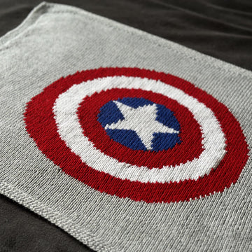 Captain America Baby Blanket