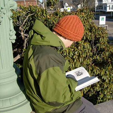 Knitted Library Window Watchcap