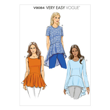 Vogue Misses' Top V9084 - Sewing Pattern
