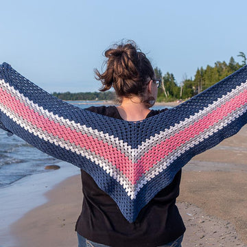 South Hampton Triangle Shawl