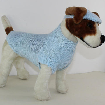 Small Dog 4 Ply Coat & Peak Cap