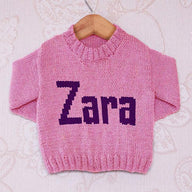 Intarsia - Zara Moniker Chart - Childrens Sweater