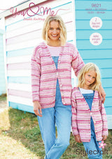 Cardigan & Sweater in Stylecraft You & Me - 9821 - Downloadable PDF
