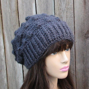 Crochet bobble hat