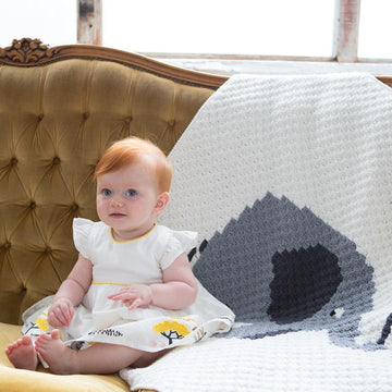 Ellen the Elephant Blanket