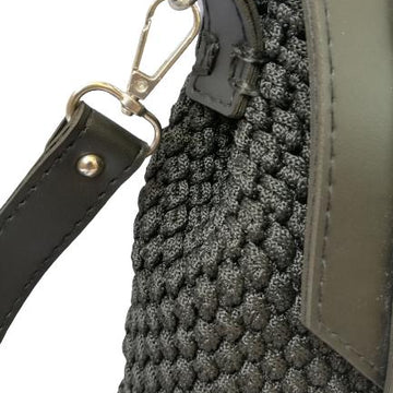 Bag with leather base