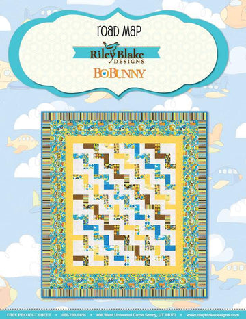 Riley Blake Road Map - Bo Bunny - Downloadable PDF