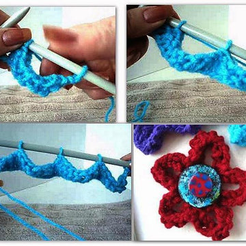Knitted Flower