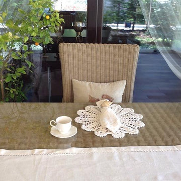 Crochet Placemat & Coaster Set N 108