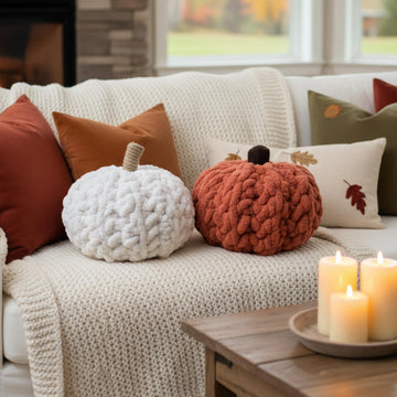 Chunky Pumpkin Pillow