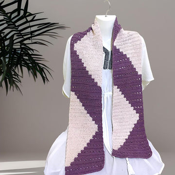 Zig zag scarf