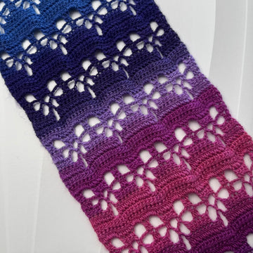 Heart Lace Infinity Scarf