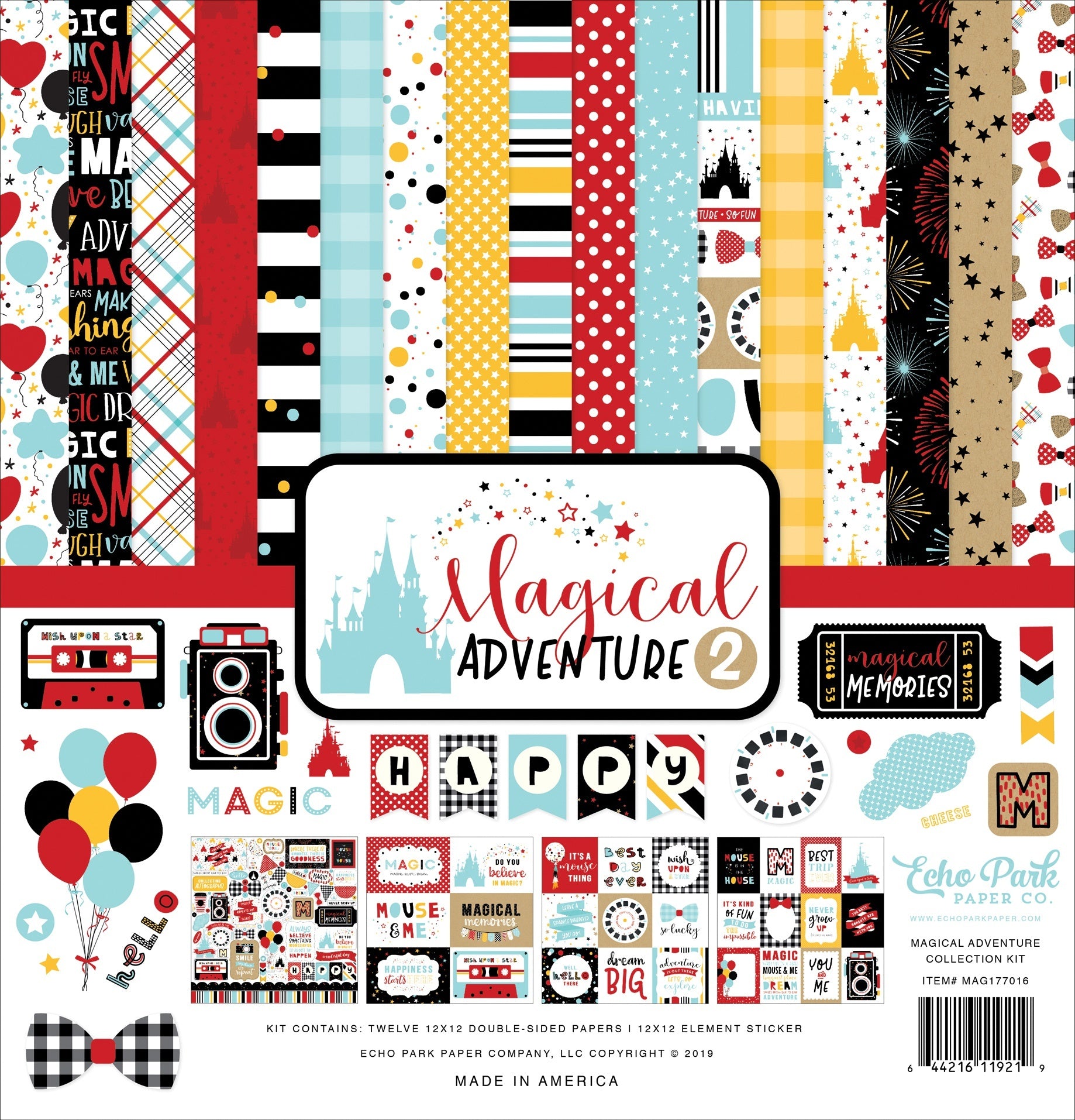 Echo Park Paper Echo Park Collection Kit 12"X12" - Magical Adventure 2