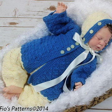 35-Winter Matinee Sets  Crochet Pattern #35
