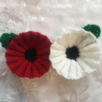 Easy Knit Poppies DK knitting pattern