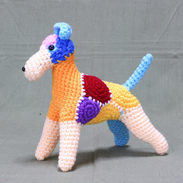Wire fox terrier amigurumi / ワイヤーフォックステリア あみぐるみ