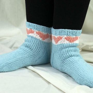 I Heart Fixation Socks in Cascade Yarns Fixation  - DK415 - Downloadable PDF