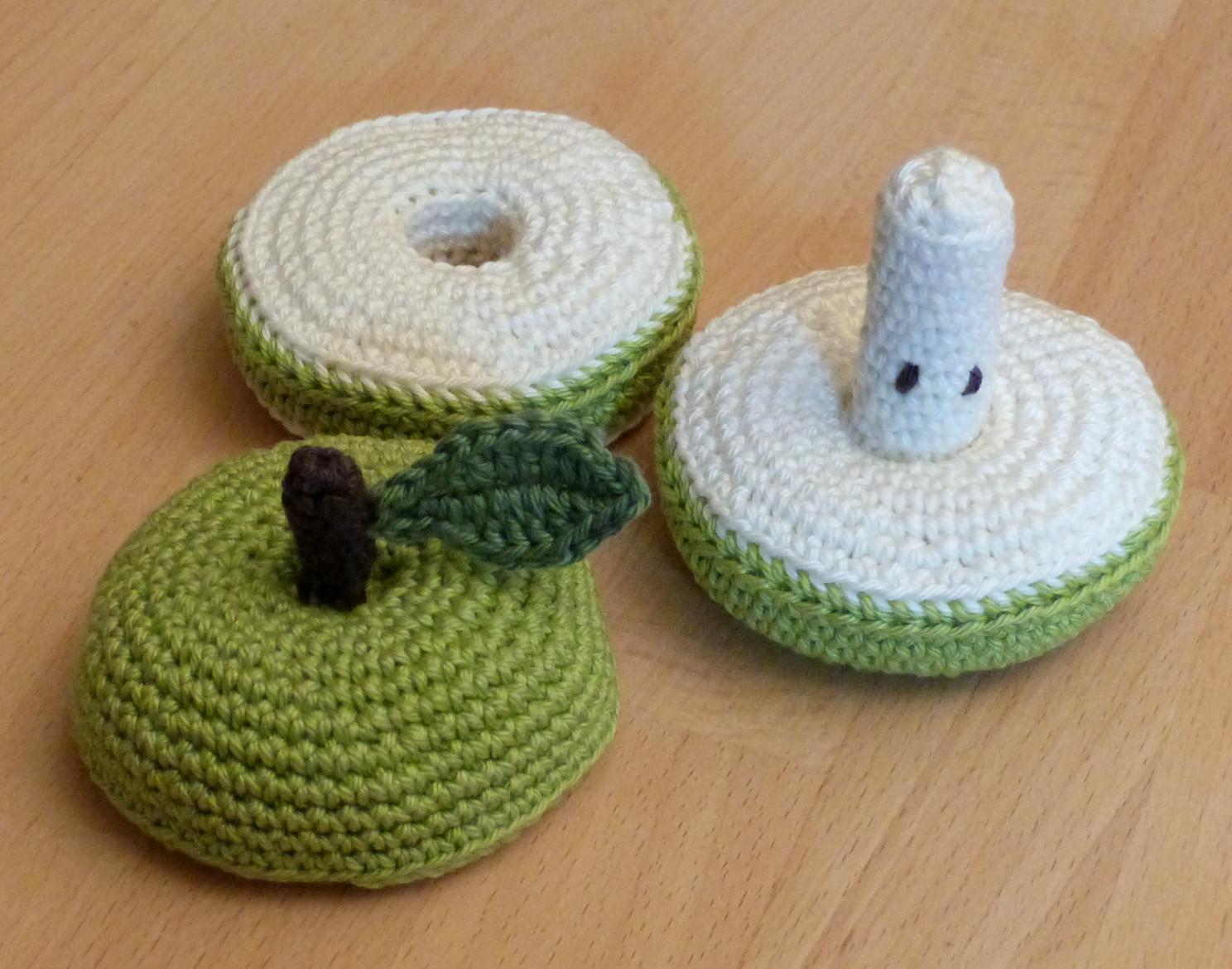 Apple stacking toy