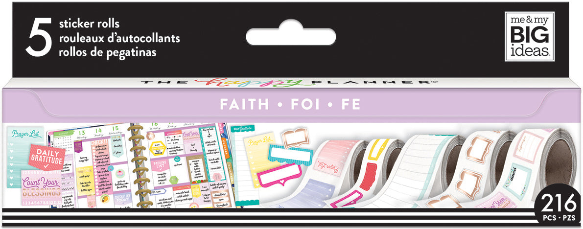 Happy Planner Sticker Roll - Faith/Gratitude