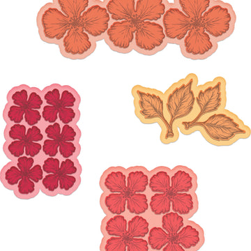Heartfelt Creations Cut & Emboss Dies - Oakberry Lane Blossoms