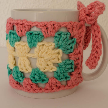 Rectangle Granny Square Mug Cozy