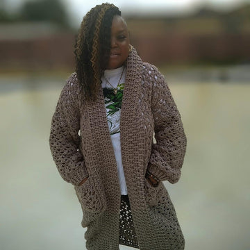 The Majestic Hooded Cardigan