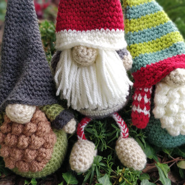 Gnome Dwarf Zwerge Doll Christmas Crochet Amigurumi