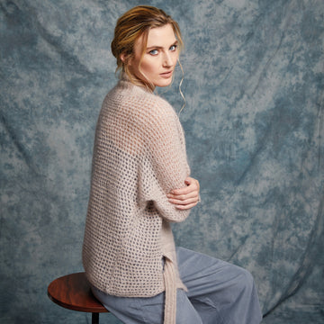 Capsicum Cardigan in Rowan Kidsilk Haze & Fine Lace - ZB298-00001-Capsicum Cardigan-DE - Downloadable PDF