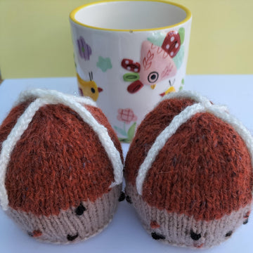 Hot cross bun & Easter Egg covers