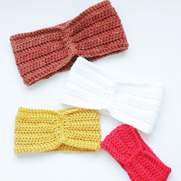 Turban Style Crochet Headband