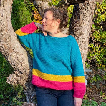 Basic Topdown Raglan Sweater